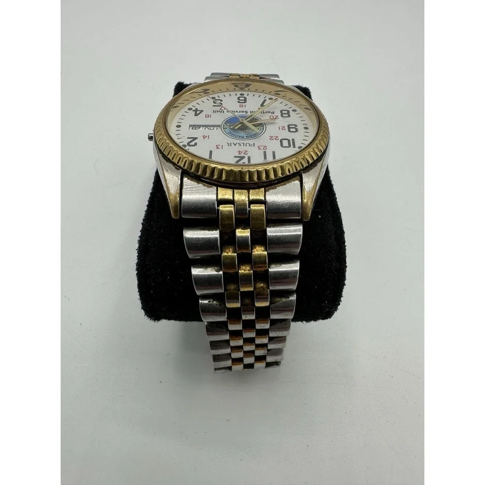 Vintage Pulsar Union Pacific Portland Service Unit Watch V733-X066 Quartz